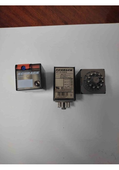 Mt3010e8 48v 10a 3c 11pın Schrack Güç Röle 2 Adet