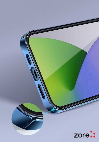 Apple Uyumlu iPhone 11 Kenarlari Renkli Lüx Pixel Kapak 531448163