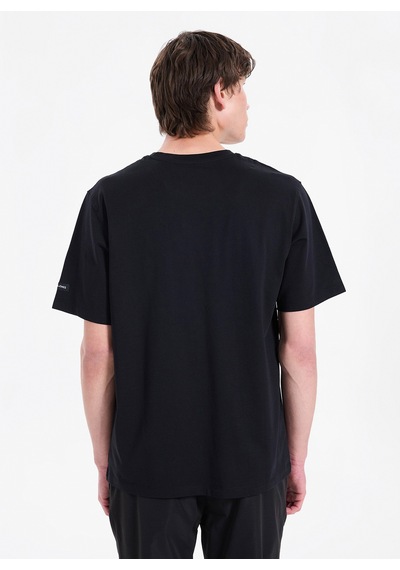 Jack & Jones Siyah Erkek %100 Pamuk T-shirt 12307700 Jorfocus Tee Ss Crew Bss26