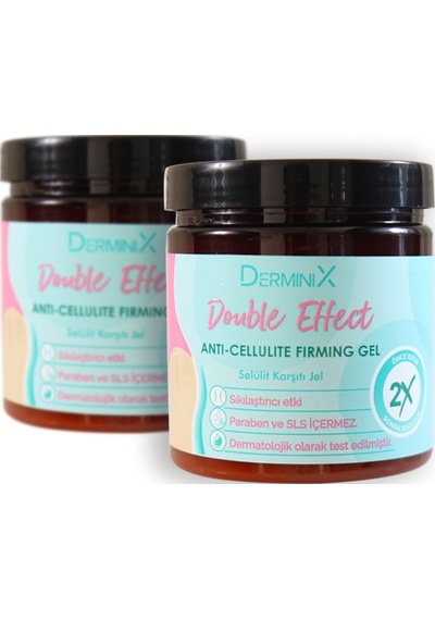Derminix Double Effect Selülit Karşıtı Jel 2 x 250 ML