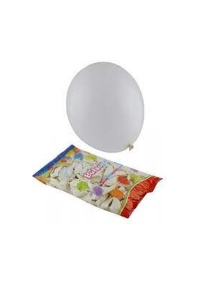 Balonevi Beyaz Balon 100 Lü