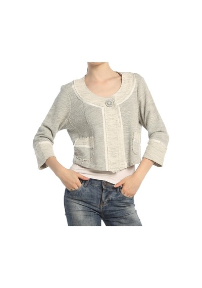 Bulalgiy Kadın Gri Ceket - Bga084725-Gri-34 Gri