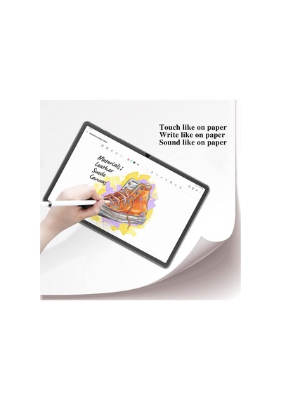 Galaxy Tab A7 T500 10.4 Inç Uyumlu Mat Ekran Koruyucu Kağıt Hissi Özel Çizim Ekranı Paper Like Cam