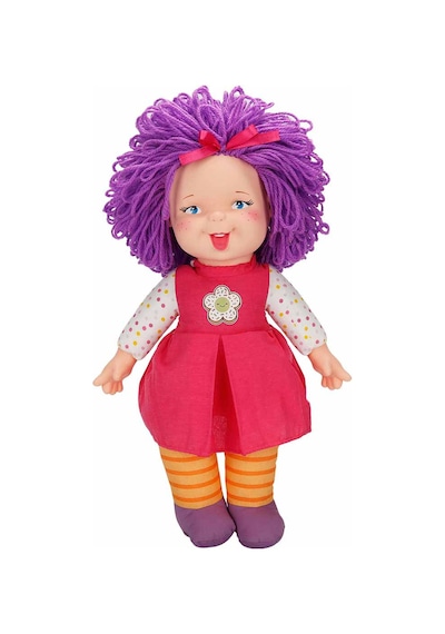 Gökkuşağı Bebekleri 45 Cm Lahana Saçlı Dolgu Bebek Mor Gökkuşağı Bebekleri 45 Cm Lahana Saçlı Dolgu Bebek Mor