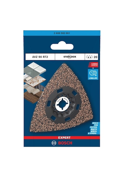 Bosch Expert Avz 90 Rt2 Starlock Karbür 20 Kum Zımpara Diski 2608902061