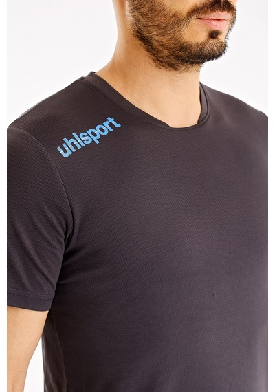 Antrasit Uhlsport Erkek Antreman T-shirt Essentıal