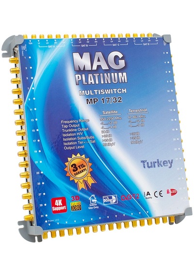 Mag Platinum 17-32 Kaskatlı Uydu Santrali