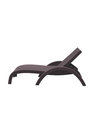 Omnipazar Trk-860 Siesta Fiji Rattan Desenli Ayarlanabilir Lüks Şezlong Çok Renkli