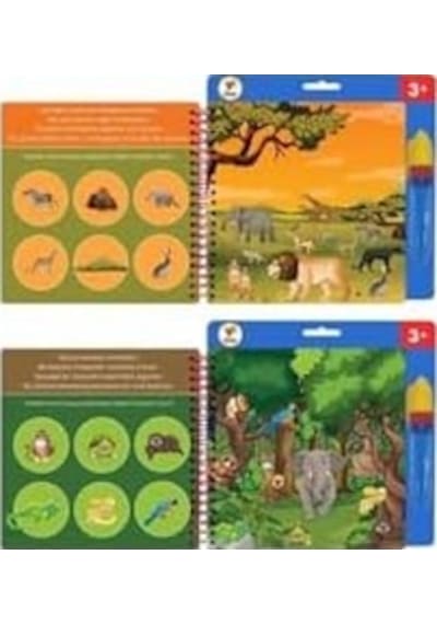 Aqua Book Hayvanlar Sihirli Boyama Kitabı