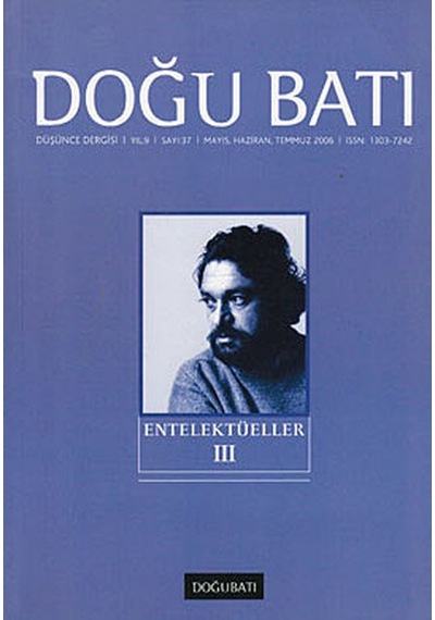 Doğu Batı Düşünce Dergisi Sayı  37 - Entelektüeller 3