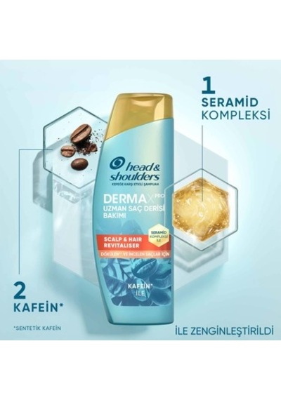 Dökülme Karşıtı Şampuan, Kafein Ve Seramid İle Etkili Normal