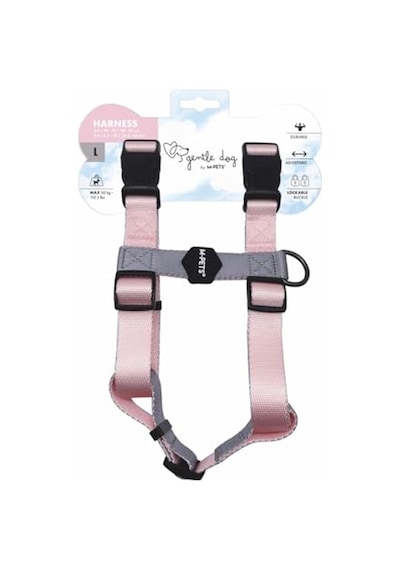 M-pets Gentle Dog Göğüs Tasması Pink L Çok Renkli