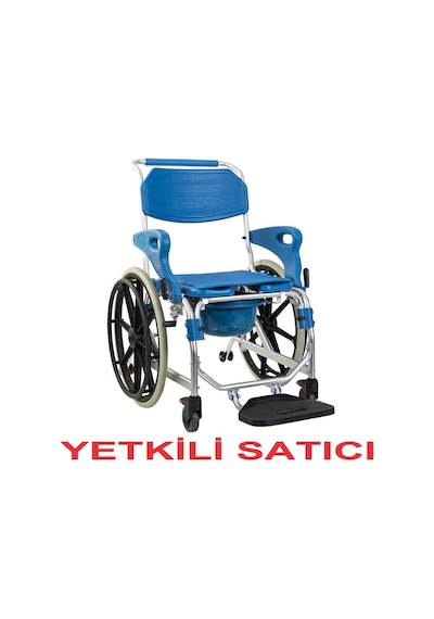 Golfi G561 Alüminyum Klozetli Banyo Sandalyesi Yaşlı Klozeti