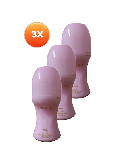 Avon Imari Naturelle Kadın Roll-On Deodorant 3 x 50 ML