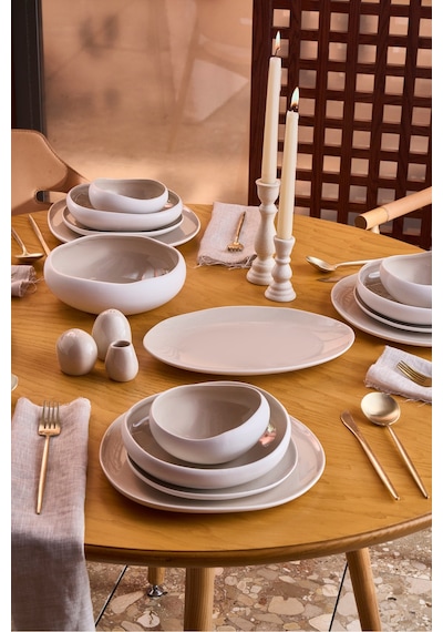Karaca  Earth Collection Cupid 55 Parça 12 Kişilik Yemek Takımı