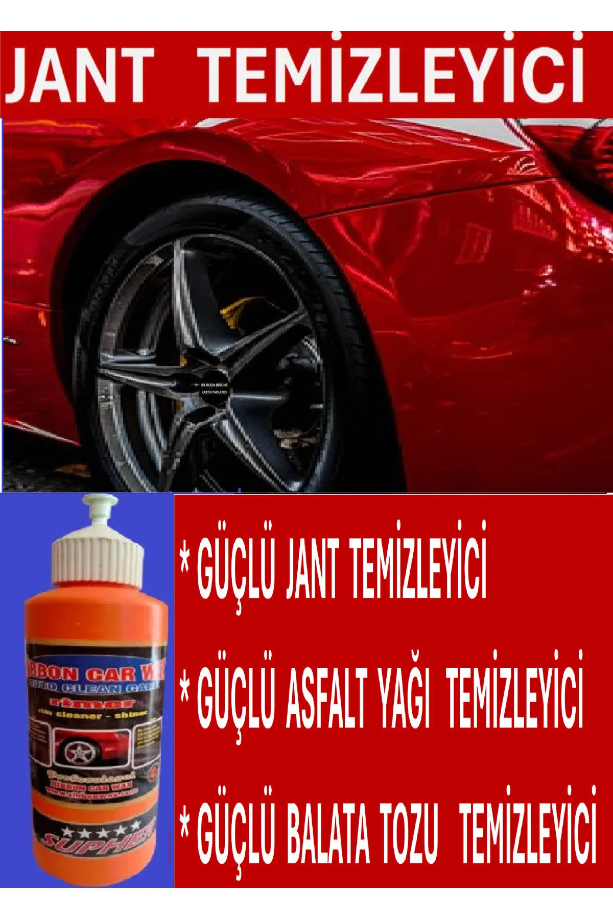 Rb Rimer Jant Temizleyici Parlatıcı 1 Kg