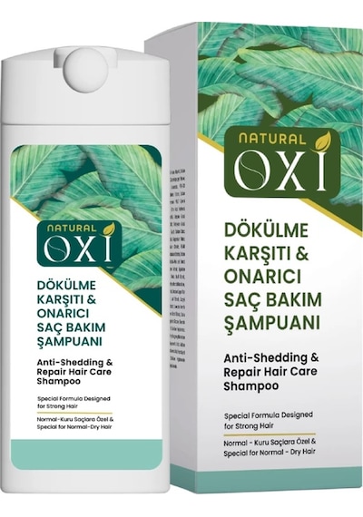 Oxi Natural Dökülme Karşıtı Normal Saç Şampuanı 300 Ml. Normal