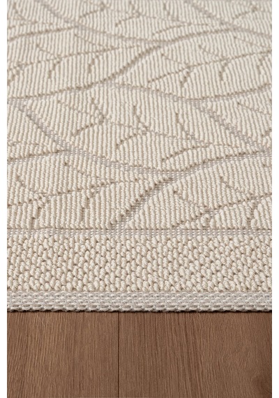 Sakura Sk013a Doğal Pamuk 2'li Banyo Paspas Seti 60x100 60x50cm Kaymaz Taban Makinada Yıkanabilir Kemik
