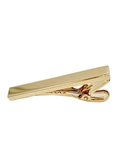Tezzgelsin Erkek Saten Kravat Mendil Ve Gold Çelik Kravat İğne Set Gümüş
