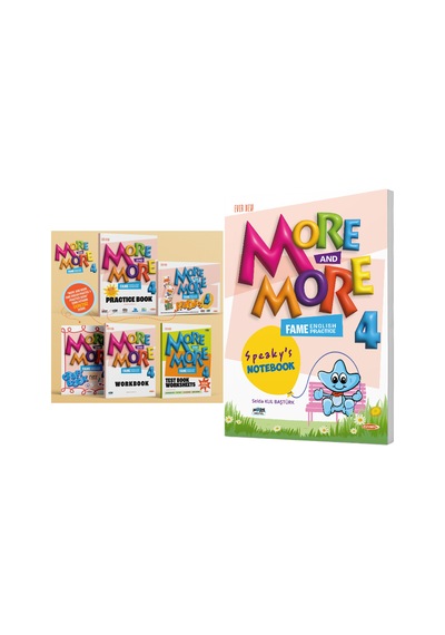 Kurmay Elt 2027 4. Sınıf Practice Book - Test Book - Speakys Notebook Seti 6 Kitap