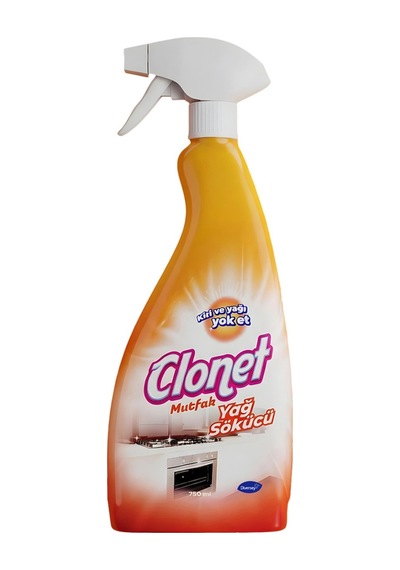 Clonet R6 Temizlik Paketi Mutfak Temizleyici 750 ML + Tuvalet Temizleyici 750 ML