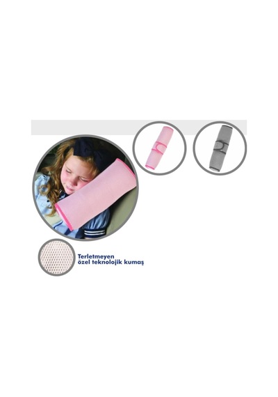 Lexroo Ergonomik Kemer Yastığı Gri