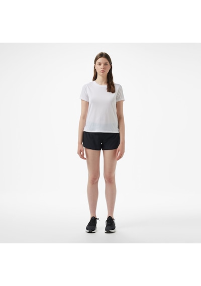 Under Armour Launch Leeve Kadın Beyaz Koşu T-shirtü 1382434 Beyaz