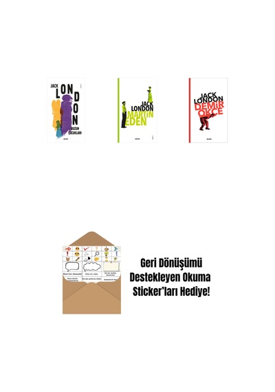 Buzun Çocukları + Martin Eden + Demir Ökçe + Okuma Sticker'ları