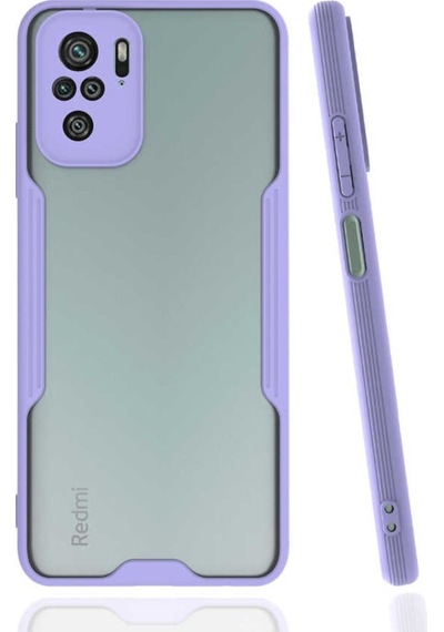 Xiaomi Redmi Note 10S Kilif Parfe Kenarlari Pastel Renk Silikon 504352900