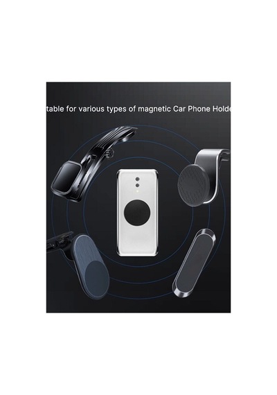Telefon Araç Içi Tutucu Stant Metal Plaka Mıknatıslı Tutucular Metal Saç 60mmx40mm Dikdörtgen 45658866
