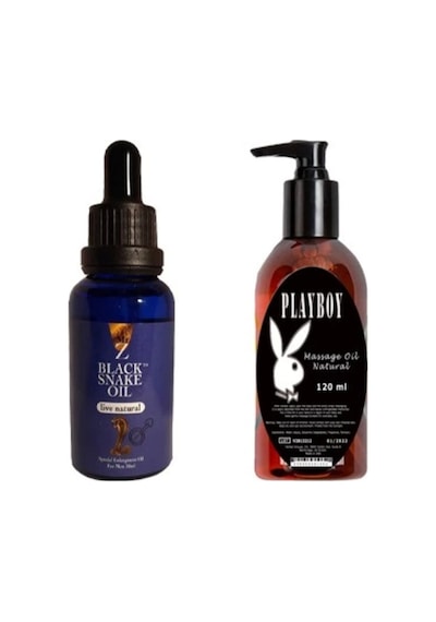 Black Snake Erkekler Için For Men Playboy Masaj Yağı