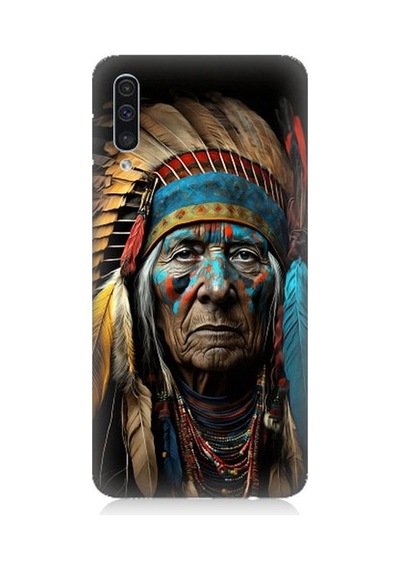 Samsung Galaxy A50 Uyumlu Kızıldereli Şefi Desenli Silikon Kılıf