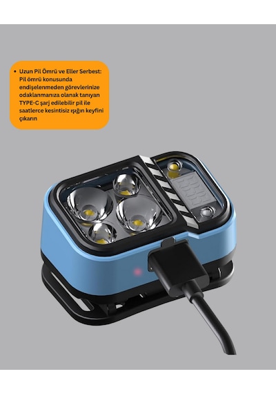 Hnrlıshp Hs217 Kafa Lambası Çok Renkli