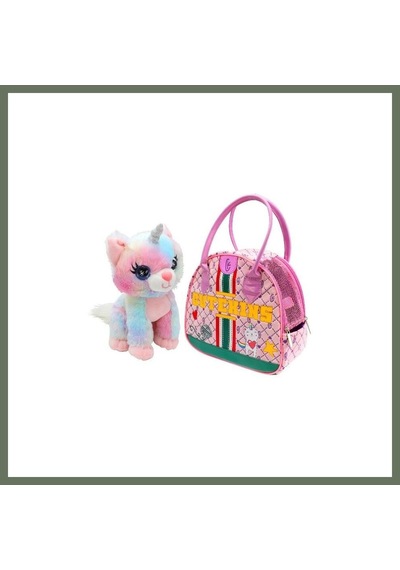 Bezos 50455 Nessiworld Peluş Taşıma Çantalı Bezos1 Çok Renkli