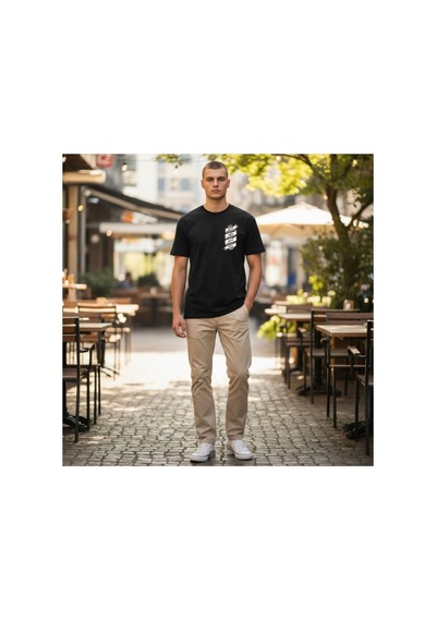 Urbantrendstore Unisex Minimal Desen Sade Basic Kahve Oversize Fit Rahat Geniş Salaş T-shirt Günlük Tişört Siyah Urbantrendstore Unisex Minimal Desen Sade Basic Kahve Oversize Fit Rahat Geniş Salaş T-shirt Günlük Tişört Siyah