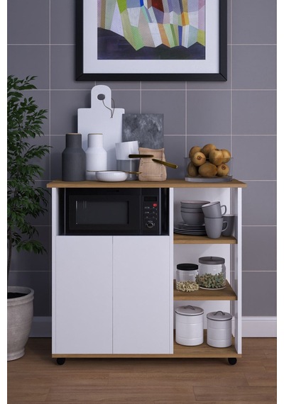Çok Amaçlı Dolap Mikrodalga Dolap Mdfm00441 Makromikrof