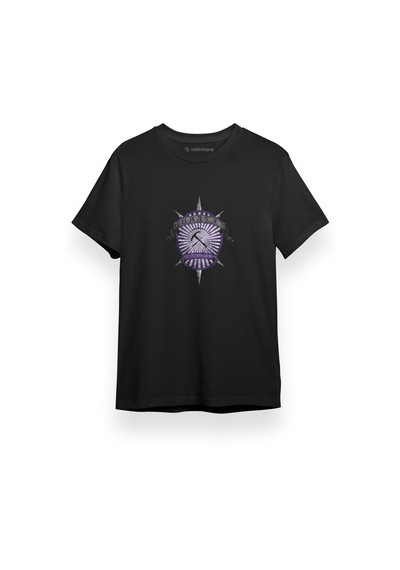 Shadow And Bone Durast Siyah Kısa Kol Erkek Tshirt 001