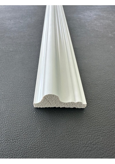 Dekoratif Boyanabilir 15 Adet 4 Cm Eğimli Polistren Duvar Çıtası