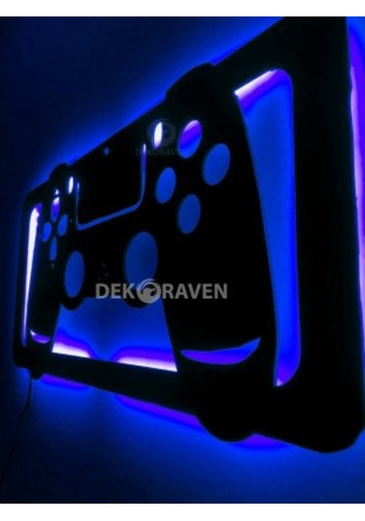 Playstation Konsol Led Işıklı Gamer Tablo (523524095)