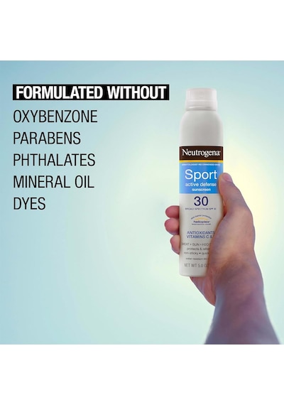 Neutrogena Sport Active Defense Spf30 Güneş Koruyucu Sprey 141gr