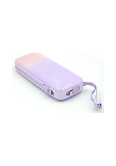 Fd06 20.000 Mah Kablolu Powerbank Mor