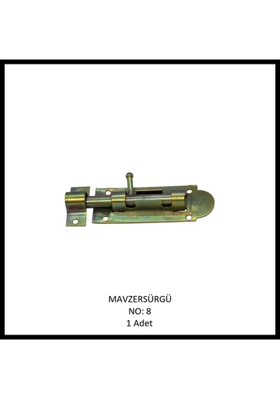 Mavzer Sürgü No: 08 Sarı