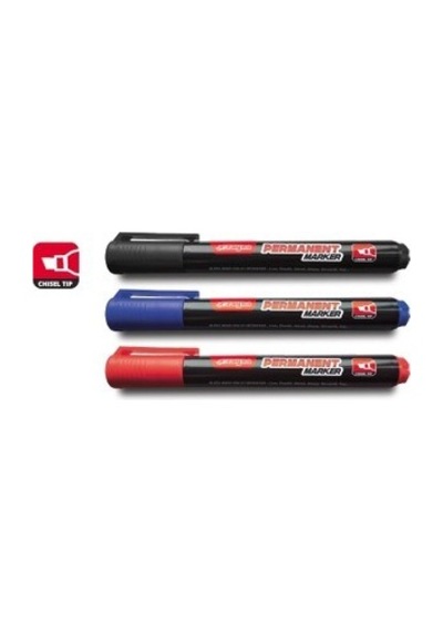 Rayno Ryn10452 Kırmızı Keski Uçlu Paint Marker 12 Li