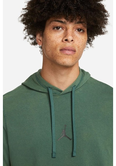 Nike Jordan Dri Fit Men's Fleece Pullover Hoodie Erkek Kapüşonlu Sweatshirt Yeşil Yeşil