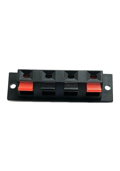 Electroon Dörtlü Hoparlör Terminali 64X18Mm - 10Adet
