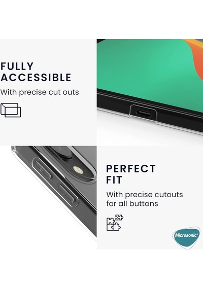 Huawei Matepad Air İçin Kılıf Transparent Soft Şeffaf Matepad Air İle Uyumlu Kılıf - Şeffaf