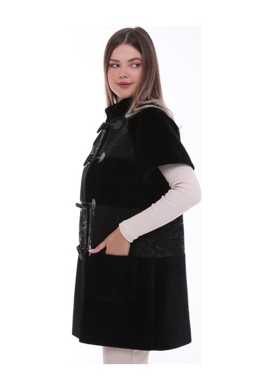 Furrier Baskılı Scuba Fok Yelek Siyah
