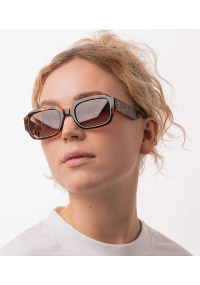 Downey Kahve-kahve Unisex Güneş Gözlüğü Kahverengi