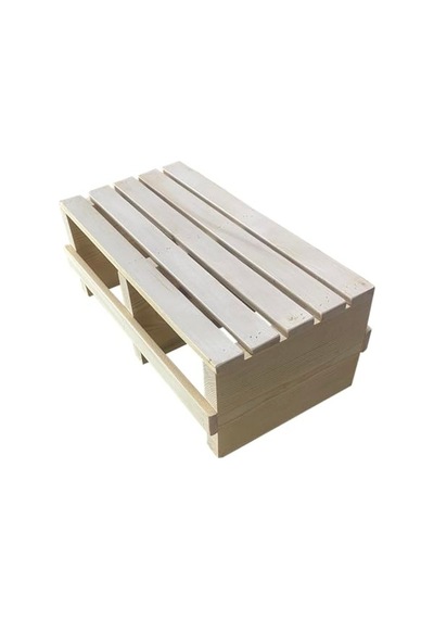 Kaymaz Tabanlı Ahşap Step Tahtası, 18x25x50 Cm Boyutunda Ev İçi Kullanım İçin