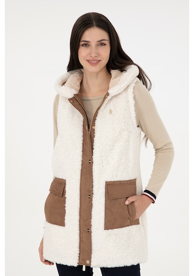 U.s. Polo Assn. Kadın Ekru Deri Mont-kaban 50297195-vr019 Ecru